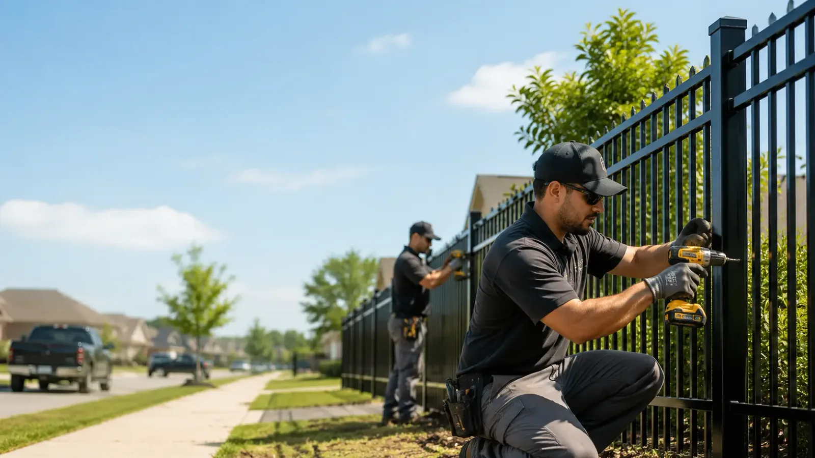 Metal Fence Installation in Morrilton, AR